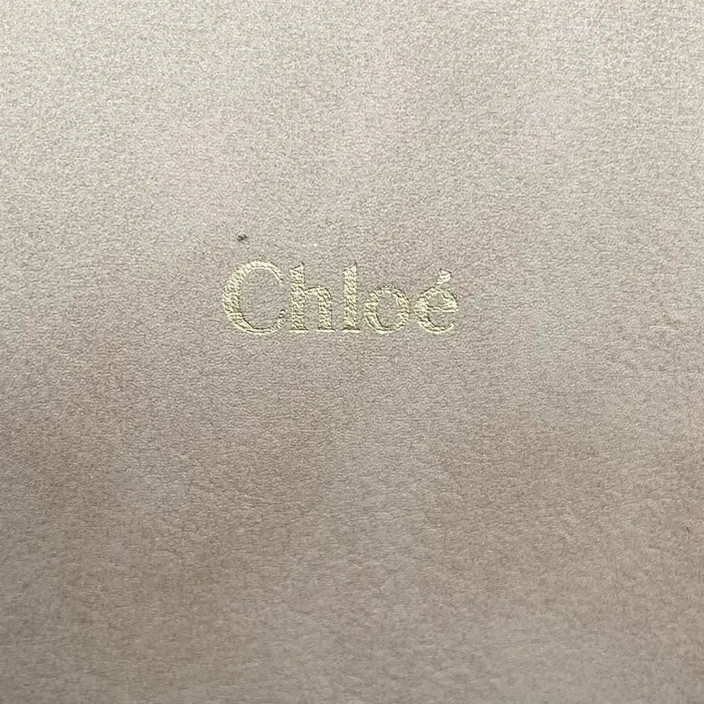 Chloe Light Tan Suede Soft-Shell Sunglasses/Glasses Case. EUC Designer Luxury